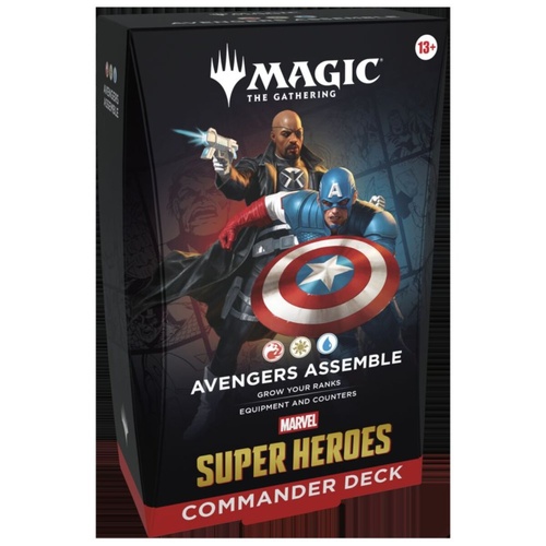 PREORDER Magic Marvel Super Heroes - Commander Deck - Avengers Assemble