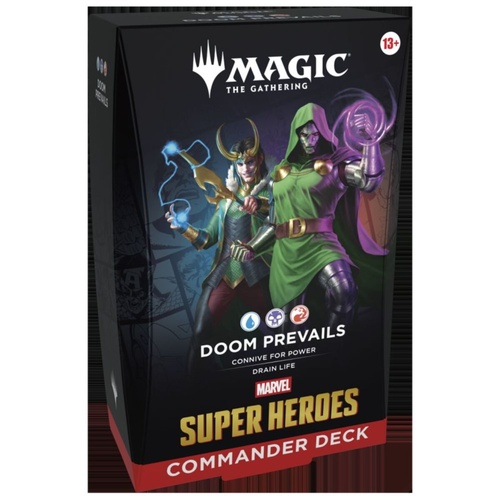 PREORDER Magic Marvel Super Heroes - Commander Deck - Doom Prevails