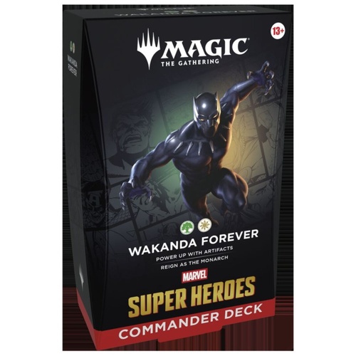 PREORDER Magic Marvel Super Heroes - Commander Deck - Wakanda Forever