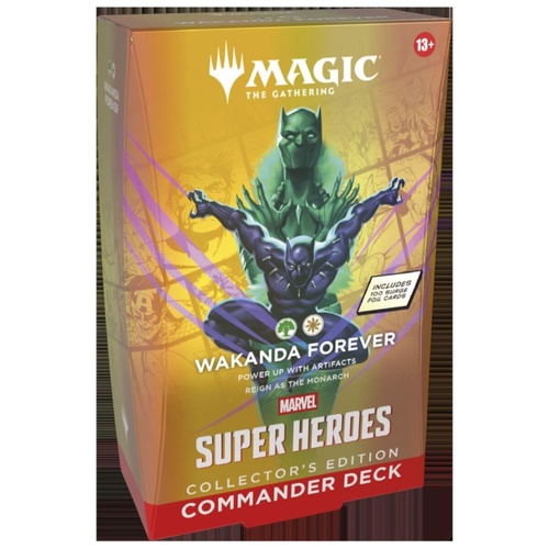PREORDER Magic Marvel Super Heroes - Collector Commander Deck - Wakanda Forever