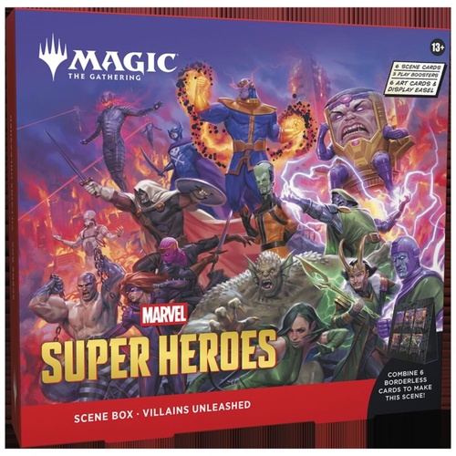 PREORDER Magic Marvel Super Heroes - Scene Box - Villains Unleashed
