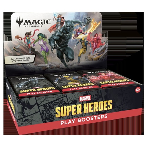 PREORDER Magic Marvel Super Heroes - Play Booster Box