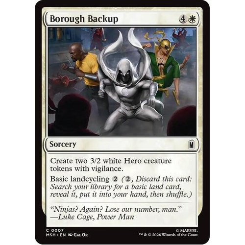 Borough Backup FOIL - MSH