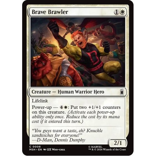 Brave Brawler FOIL - MSH