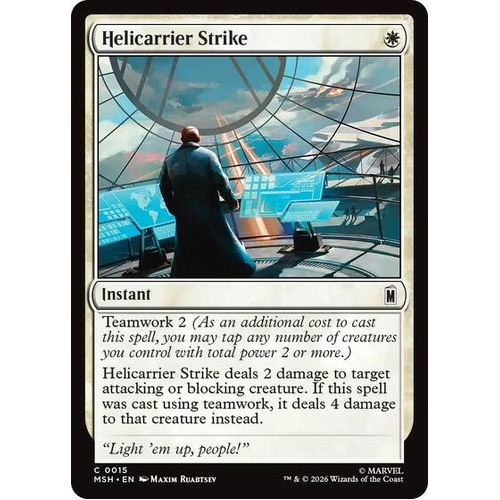 Helicarrier Strike FOIL - MSH