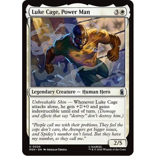 Luke Cage, Power Man FOIL - MSH