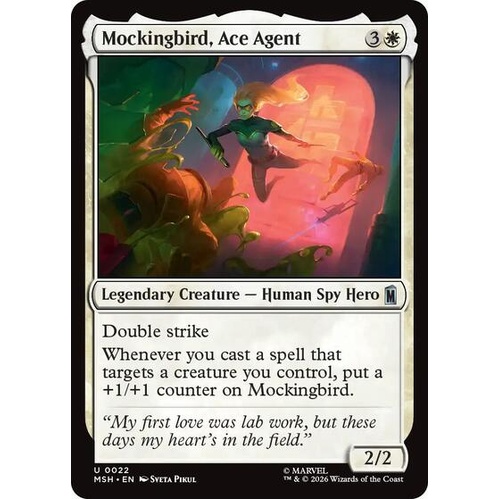 Mockingbird, Ace Agent FOIL - MSH