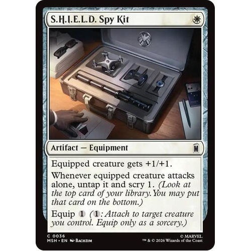 S.H.I.E.L.D. Spy Kit FOIL - MSH