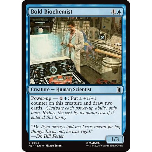 Bold Biochemist FOIL - MSH
