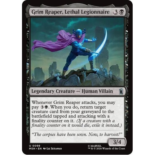 Grim Reaper, Lethal Legionnaire FOIL - MSH