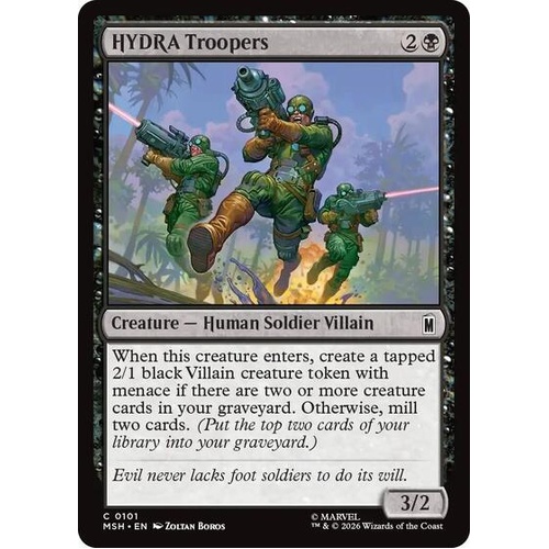 HYDRA Troopers FOIL - MSH
