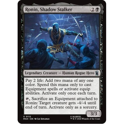 Ronin, Shadow Stalker FOIL - MSH