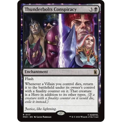 Thunderbolts Conspiracy FOIL - MSH