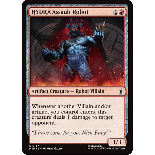 HYDRA Assault Robot FOIL - MSH