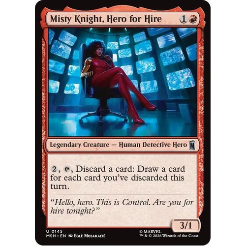 Misty Knight, Hero for Hire FOIL - MSH