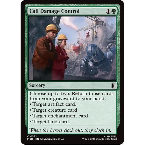Call Damage Control FOIL - MSH