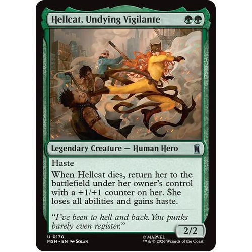 Hellcat, Undying Vigilante FOIL - MSH