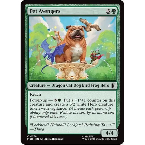 Pet Avengers FOIL - MSH
