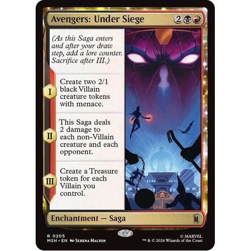 Avengers: Under Siege FOIL - MSH