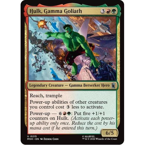 Hulk, Gamma Goliath FOIL - MSH