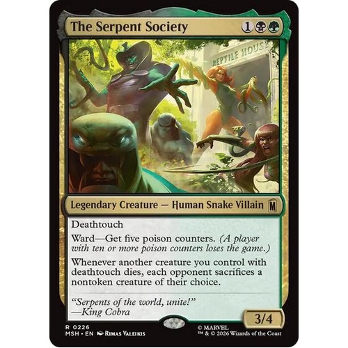 The Serpent Society FOIL - MSH