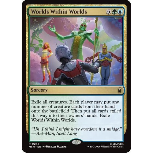Worlds Within Worlds FOIL - MSH