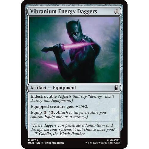 Vibranium Energy Daggers FOIL - MSH