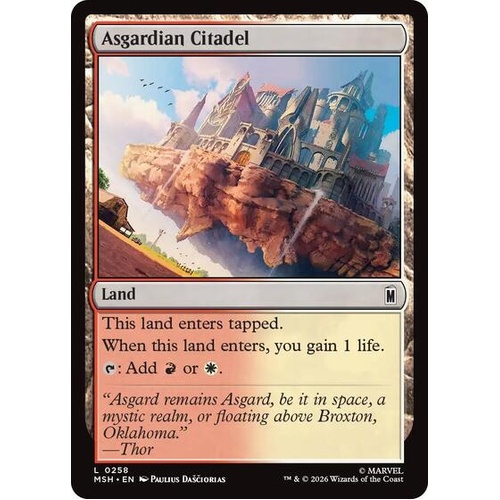 Asgardian Citadel FOIL - MSH