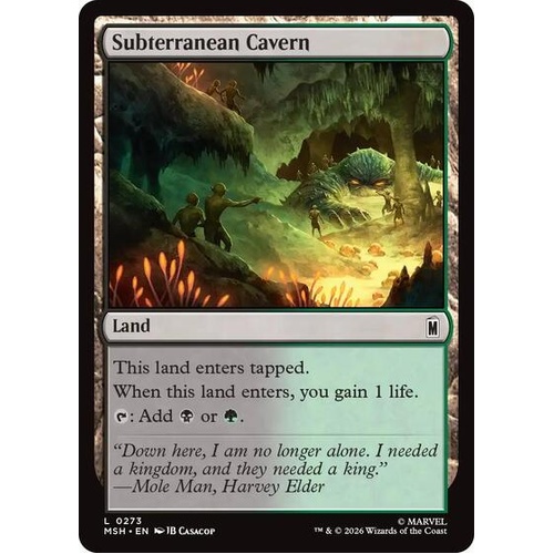 Subterranean Cavern FOIL - MSH