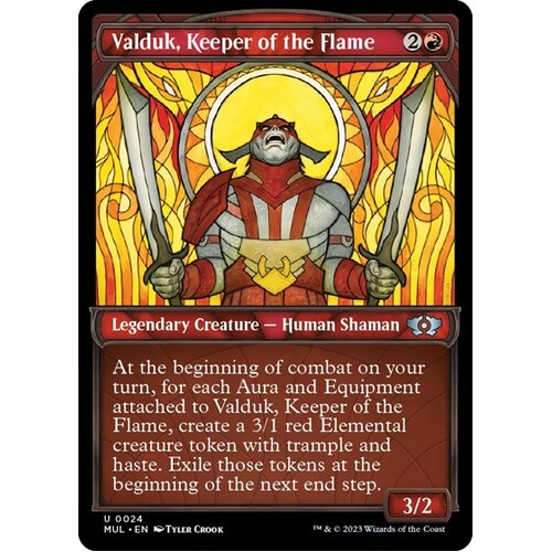 Valduk, Keeper of the Flame FOIL - MUL