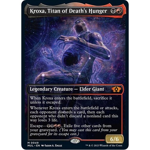 Kroxa, Titan of Death's Hunger FOIL - MUL