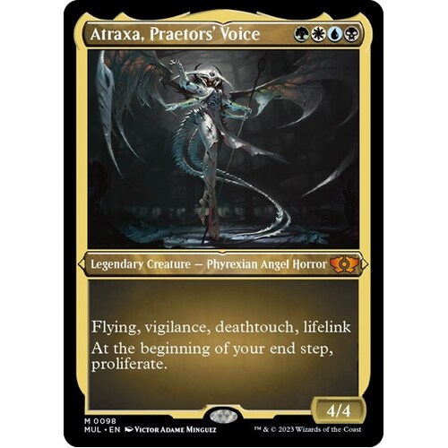 Atraxa, Praetors' Voice (Foil Etched) - MUL