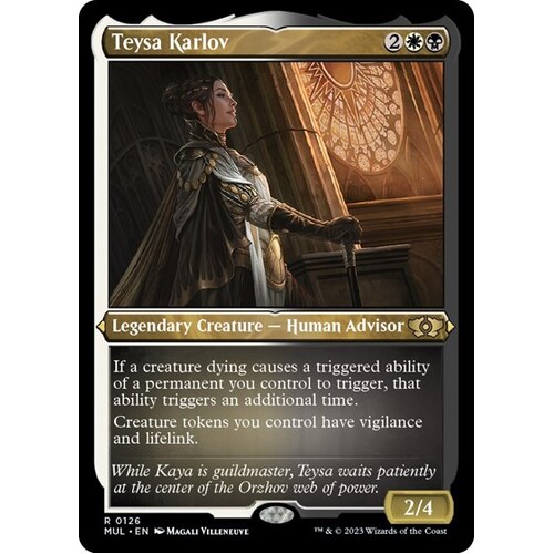 Teysa Karlov (Foil Etched) - MUL | Decked Out Gaming