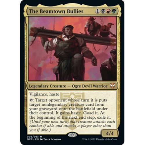 The Beamtown Bullies - NCC