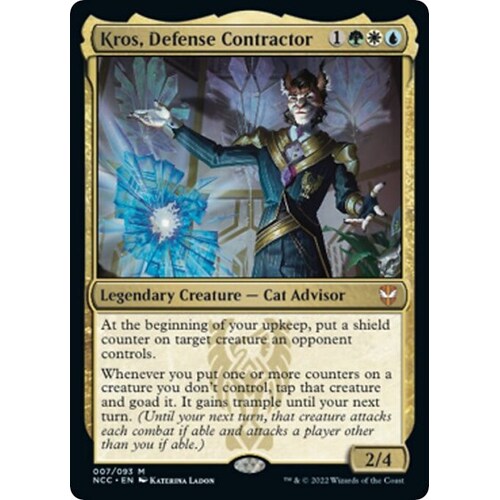 Kros, Defense Contractor - NCC