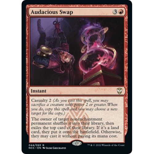 Audacious Swap - NCC