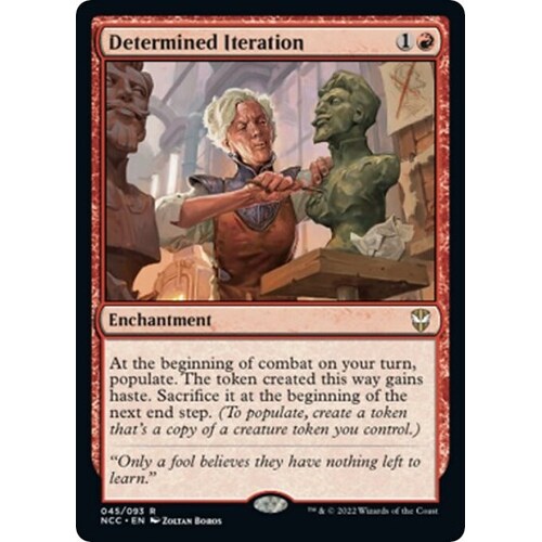 Determined Iteration - NCC