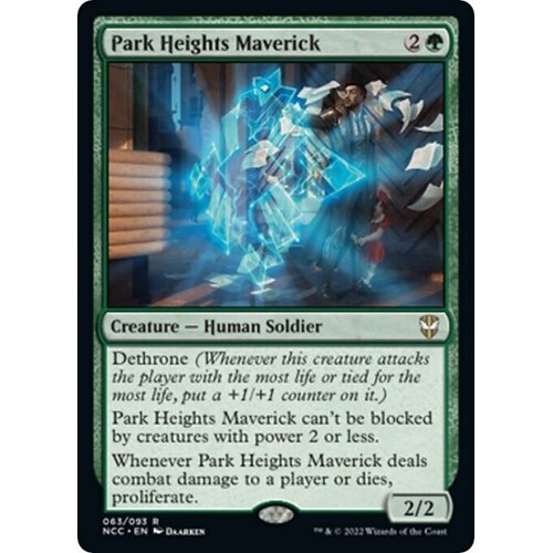 Park Heights Maverick - NCC