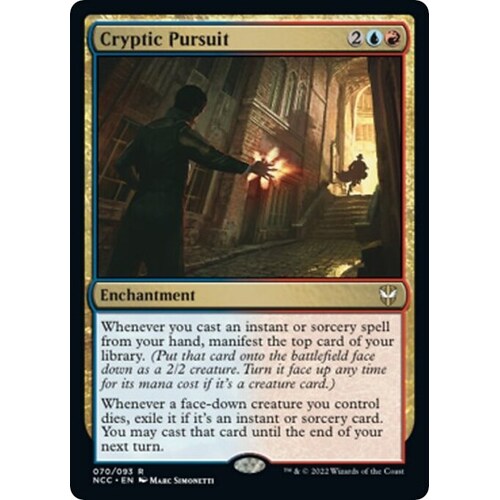 Cryptic Pursuit - NCC