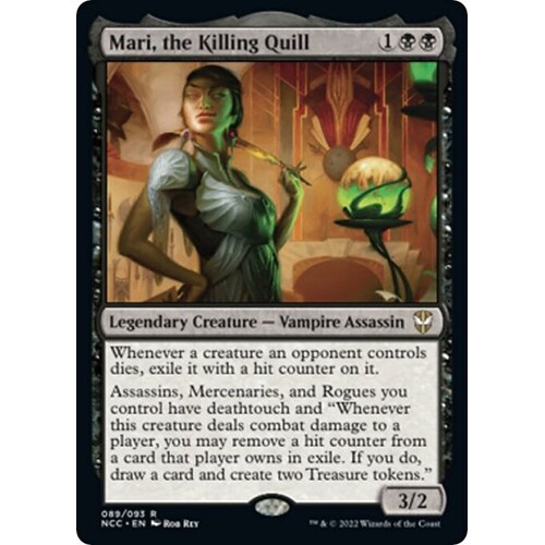 Mari, the Killing Quill - NCC