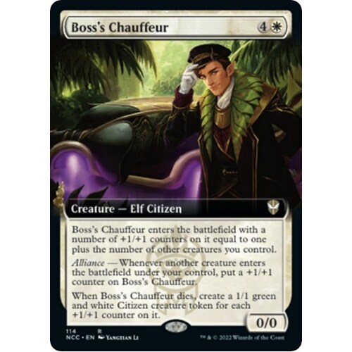 Boss's Chauffeur (Extended Art) - NCC