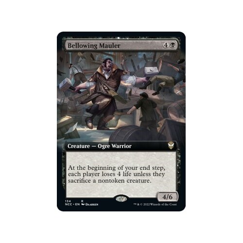 Bellowing Mauler (Extended Art) - NCC