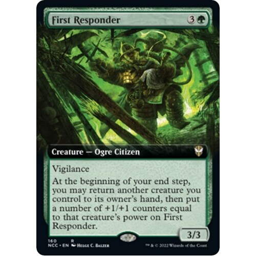 First Responder (Extended Art) - NCC