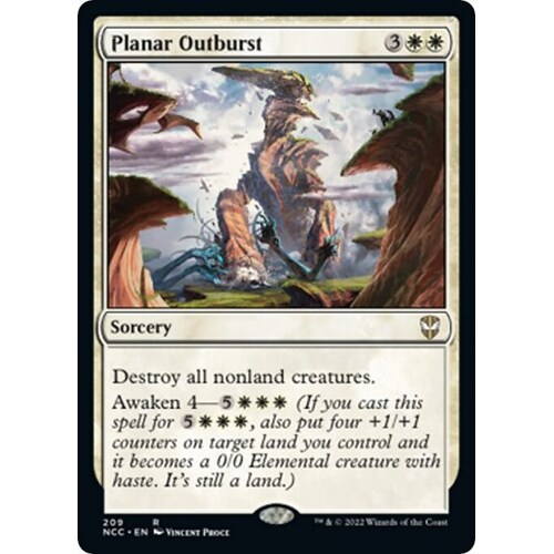 Planar Outburst - NCC