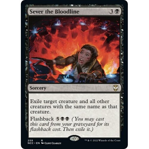 Sever the Bloodline - NCC