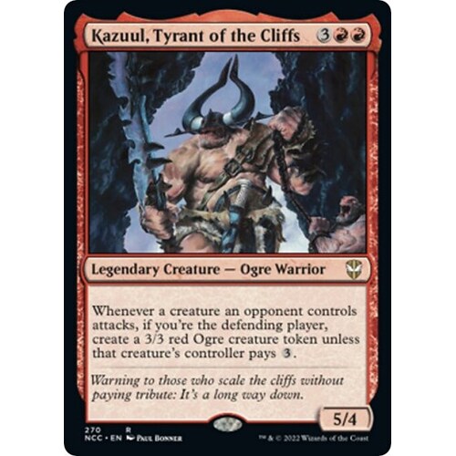 Kazuul, Tyrant of the Cliffs - NCC