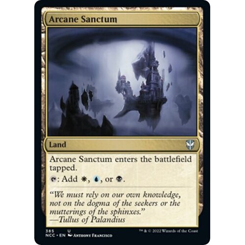 Arcane Sanctum - NCC