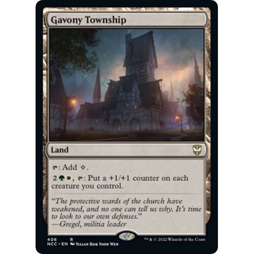 Gavony Township - NCC