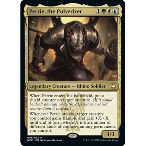 Perrie, the Pulverizer FOIL - NCC