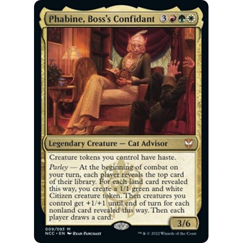Phabine, Boss's Confidant FOIL - NCC